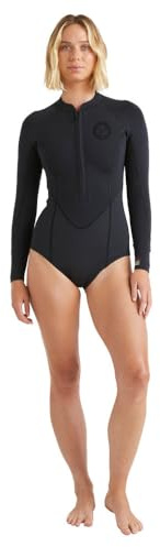 BILLABONG Salty Dayz Damen-Neoprenanzug, 2 mm, langärmelig, Schwarz