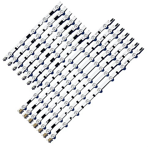 VBPBHFFNMW 14PCS X Ajuste De Retroiluminación LED For Samsung 40''UA40F5500 AJAR 2013SVS40F HF400BGLV1H R/L UE40F6300 CY-HF400CSLV1 8+5 LED 832m'm tira de luz de televisión