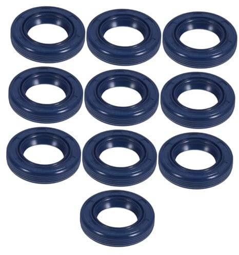 Abaodam 10Pcs Crankshaft Oil Seal for Chainsaw Repair Compatible with Stihl Durable Heat Resistant Sealing Accessories for Easy Installation
