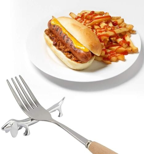 Metal Chopstick Stand, Dachshund Dog Chopstick Rest, Suitable for Gifts, Zinc Alloy Material, Dog Pattern Holder, It Can Be Reused