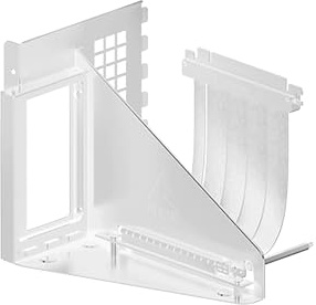 ARCTIC Accelero Vertical GPU Mount (weiß) - Vertikale GPU-Halterung | Mit PCIe 5.0 x16 Riser Cable (160 mm), Unterstützt Grafikkarten jeder Länge bis 3 Slots, Benötigt 7 PCI Slots