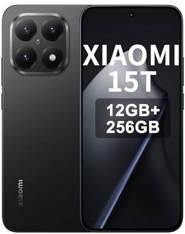 XIAOMI 15T Black 12GB RAM 256GB ROM