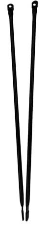 Timyrimy Hollywoodschaukel-Aufhängestange (96,5 cm/38 matt schwarz), Ersatzstangen für Gartenschaukeln und Verandaschaukeln. Matt Schwarz, runde metallstangen zum Aufhängen von Schaukelsitz an Rahmen