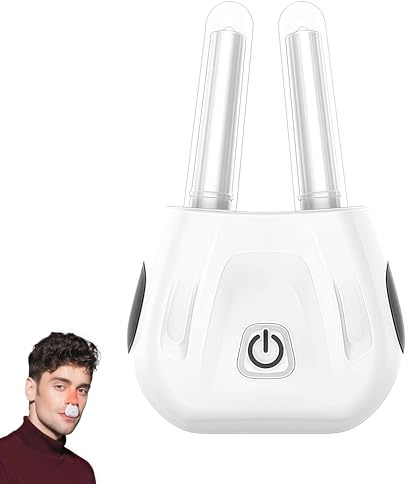 Ortho-shoes OrthoNasal PRO  – Rotlicht Nase mit innovativem Sinus Licht zur gezielten Nasenpflege – Tragbares Rotlicht Therapiegerät für zuhause und unterwegs