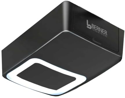 Berner Garagentorantrieb GA105 / GA106 inkl. Handsender – leise, kraftvoll, energiesparend für Schwingtore, Sektionaltore, Seitensektionaltore und Rundumtore geeignet (GA105 | 700N)