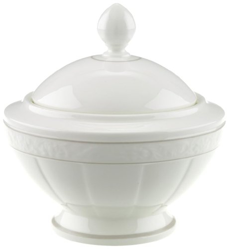 Villeroy & Boch 10-4392-0960 Gray Pearl Zuckerdose, Porzellan 1043920960, .