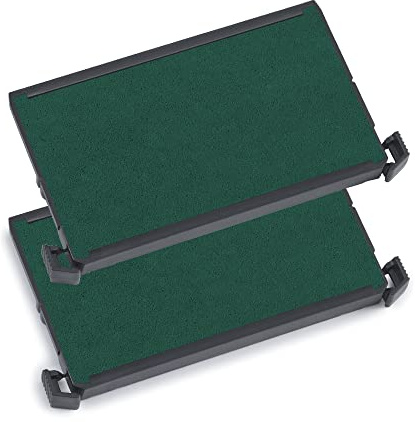 Trodat Replacement Ink Pads 6/4926 - Pack of 2 - Green Ink - for the Printy 4926, 4726 and 4926 Typo