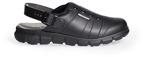 Abeba Clog 7361 - Dynamic Mikrofaser, schwarz zertifiziert