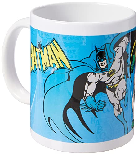 DC Comics MG23054 Originals Batman And Robin Ceramic Mug, Multi-Colour