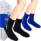 Nordic Essentials Strandsocken (2 Paar) - Wassersport, Tauchen, Schnorcheln, Volleyball, Fußball am Strand (DE/NL/SE/PL, Alphanumerisch, M, Regular, Regular, Schwarz + Blau)