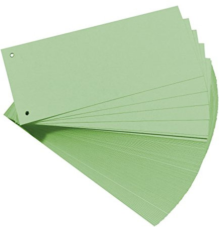 Herlitz Trennstreifen (Grün, 10 x 100 Stück)