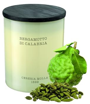 Cerería Mollá Candle, Weiß, 8 cm, 250 gr