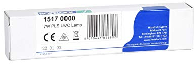 Hozelock 1517 0000 UV Leuchte 7 Watt (PL) nur geeignet für Easyclear 4500, 2.2000000000000002 x 13.8 x 3.2 cm