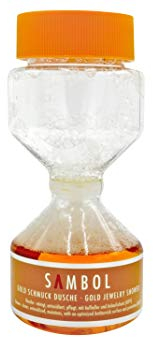 Sambol - Gold Schmuck Wäsche (200 ml) Goldschmuck Wäsche, Schmuckreiniger, Reinigungswäsche, Goldpflege