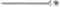 fischer PowerFast II CTP 3,0 x 40, Spanplattenschraube (500 Stk.) mit Teilgewinde, Senkkopfschraube mit Innenstern, Schraube für Holzverarbeitung, reduziert Einschraubwiderstand & Einschraubzeit