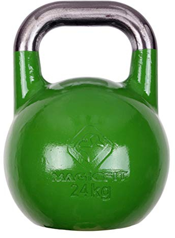 Kettlebells AGYH Stahlguss, Professionelle Krafttrainingsgeräte, Langhantel Im Fitnessstudio , 4-24 Kg (Size : 24kg/52.9lb)