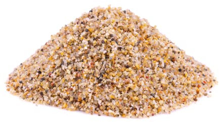 Aquarium Sand Gravel for Aquarium Natural Substrate Soil Perfect for Plant Growth 1-2mm (25kg, Amber)