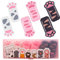 Korrekturroller Mini Cute Kawaii Set,Correction Tape Pen,Klaue korrekturband Katzenpfoten Korrekturmaus,Mini-korrekturband Ungiftiges Schule Liefert für Süße Mädchen Kinder,6 Stück (6x5mm)