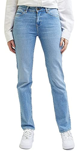 Lee - Jeans Damen - Classic Straight Fit - Marion Straight - Mid Ada