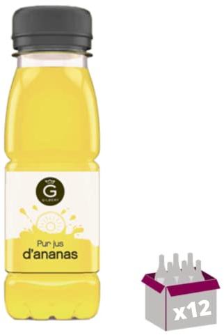 12x25cL PET - Pur jus d'ananas rioba - 3L