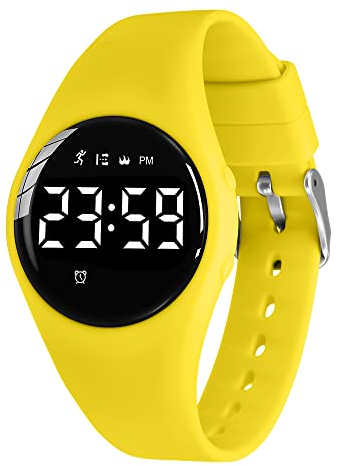 BEN NEVIS Digital Kinderuhr Jungen-Sports Outdoor Wasserdicht Armbanduhr mit LED-Licht,Wecker,Stoppuhr,Datum,Fitness Tracker Uhr mit Schrittzähler,Distanz-Silikon Armband