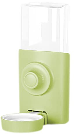 Bol d'Eau Automatique 600ml pour Lapin - Distributeur d'Eau 8,6x15x20cm | Abreuvoir Lavable pour Petits Animaux | Distributeurs Automatiques pour Chinchilla et Cage