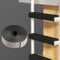 CBDYWVR Bunk Bed Ladder Pads, VC Soft Corner Protectors with Strong Adhesive Bunk Bed Ladder Cover for Stair Steps Foot Comfort Pre-taped Bumper 6.6 ft (2M) (Black)