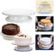 28CM Rotating Cake Turntable Easy Icing Decorating Kitchen Display Stand Professional Revolving Non Slip Cake Plate Stand For Birthday & Party