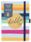Busy B Mid-Year to Do Diary ab August 2024 bis August 2025 - Streifen - Wochenansicht A6 Terminkalender mit Notizen, Stifthalter und abreißbaren Listen