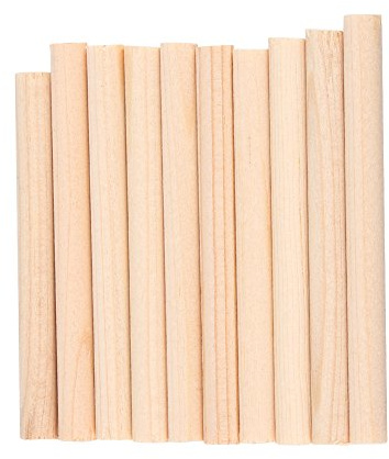 10 Stücke Violine Sound Post, Holz Violine Soundpost Werkzeuge Violine Sound Spalte Violine Ersatzteile für 3/4 4/4 Violinen