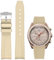Danxancy Armband für Omega x Swatch MoonSwatch/Rolex Uhr,Gebogenes Weiches Silikon Gummi Armband Omega x Swatch MoonSwatch Speedmaster Ersatzband Uhrenarmbänder Kautschuk 20mm
