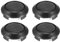JIABAOCA Auto Nabenkappe für Jeep Renegade Compass Cherokee Grand Cherokee Wrangler, Auto Radnabenkappen Auto Radnabendeckel Auto Nabenabdeckung Auto Radnabenabdeckung ABS Auto Nabenkappen