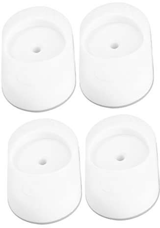 Beatifufu Protectores de Pared para Puertas 4 Piezas Protectores de Pared para Puertas de Seguridad Puertas para Escaleras para Bebés Base Suave Bordes Redondos Antideslizantes Instalación Rápida