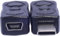 Blue Converter Mini USB Female To USB C Male Adapter For Tablets Phones - Data Transfer 5V2A Charging Support - Type C Smartphones Compatibility