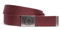 Volcom Cargo Gürtel Circle Web Belt rot