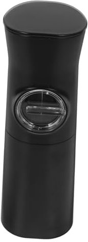 Alipis Electric Pepper Grinder Pepper Masher Kitchen Grinder Steel Bottle Practical Dispenser Electric Tool Salt Mill Automatic Auto Black Abs