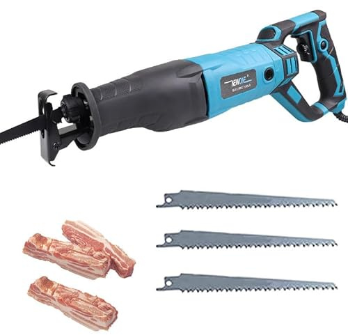 WEIMILOR 1050W Electric Bone Saw Machine, Butcher Cutting Machine with Bandsaw,Electric Hand Saw Meat Cutter for Restaurant Cutting Fish Pig's Hoof Beef