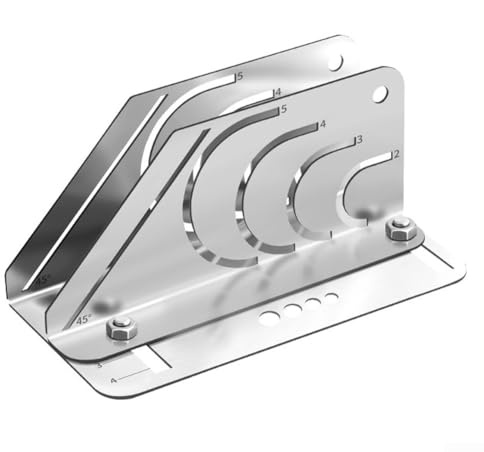 Stainless steel Pipe , Angle And Arc-Marking Tool, for PRECISION 45° Rubber Insulation Pipe Tool With Adjustable Sizing(A)