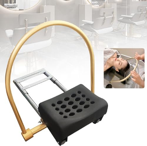 UEGFSIJRF Machine de Spa à tête de shampoing en Cascade - Circulation d'eau Commerciale + Fumigation Thermique, for Salon/Spa Bassin Mobile Robuste