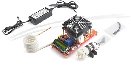 Riscaldatore a induzione, 1800W 2500W ZVS Riscaldatore a induzione Macchina di riscaldamento a induzione Scheda PCB Modulo Flyback Driver Riscaldatore Ventola di raffreddamento Interfaccia + Bobina(16