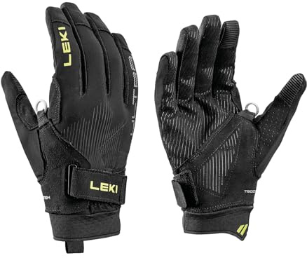 LEKI Ultratrail TR Trailrunning Handschuhe Damen & Herren | mit Trigger Shark System | Größe 6.0-11.0 | atmungsaktive Running- und Laufhandschuhe