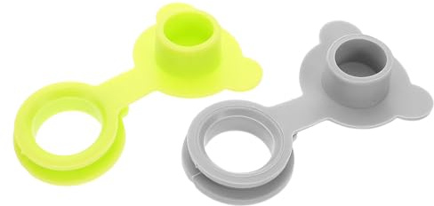 Gatuida 2 tapones para bañera de bebé - Tapón de silicona antifugas - Cubierta de desagüe compatible con la mayoría de bañeras de bebé, fácil de usar - Accesorios de baño