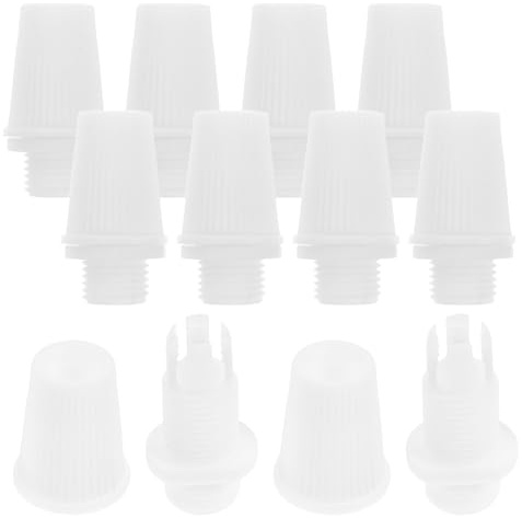 HOODANCOS Pinzas para Cables M10 de Plástico Color white 20piezas para Luminarias