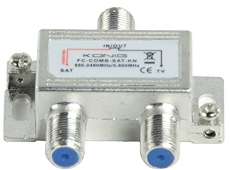 König Sat/UHF/VHF Weiche