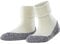 FALKE Damen Stoppersocken Cosyshoe W Hp Wolle rutschhemmende Noppen 1 Paar, Weiß Off-White 2049, 41/42 EU