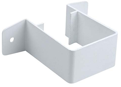 Pk of 2 x Wavin OSMA 4T833 White Pipe Bracket - Stand-Off for 61mm Square downpipe