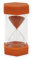 TimeTex Sanduhr, 12 cm, 6,5 cm Durchmesser, 10 Minuten, X-Groß, Orange