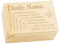 LAUBLUST Holzkiste mit Gravur - Personalisiert mit ANREDE | Spruch | WIDMUNG - Größe M - Danke Mama Motiv - Geschenkkiste für Mama, FSC®