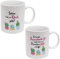 Sheepworld Gruss und Co 46162 Spruch Es heisst Freundschaft, Kaktus-Motiv, Geschenk-Box, Porzellan Tassen-Set, 350 milliliters