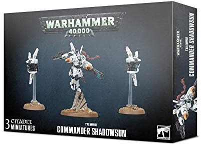 Games Workshop - Warhammer 40.000 - Tau Empire Commander Shadowsun, Schwarz